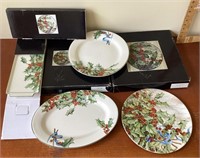 Group of holiday plates