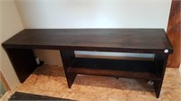 PINE MUDROOM BENCH/SHELF