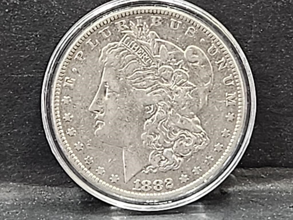 1882 O Silver Morgan Dollar Coin