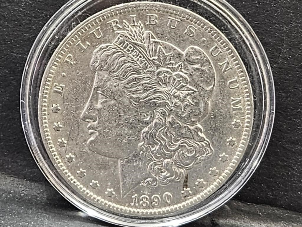 1890 O Silver Morgan Dollar Coin