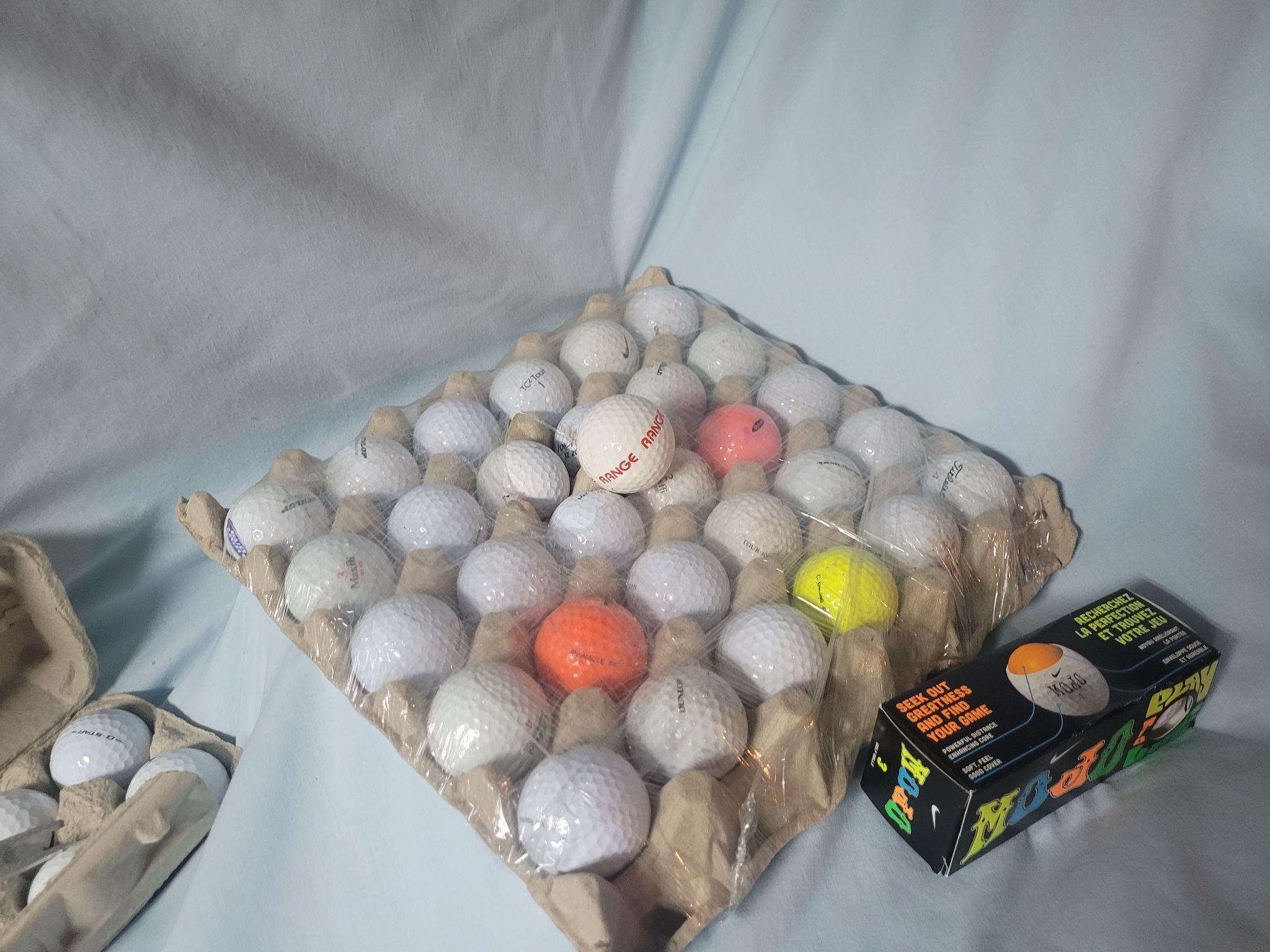 46 golf balls