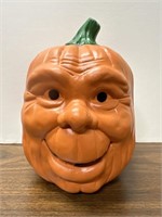 Human Face Ceramic Pumpkin Decor