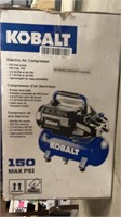 Kobalt Electric air compressor 3 gallon 150 max