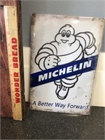 MICHELIN TIN SIGN-APPROX 12"TX8"W