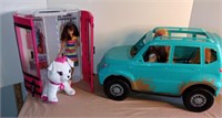 Barbie Vehicle, Storage Box, Dolls, & Stuffed Toy