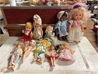 Old vintage dolls