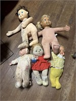Lot of Vintage Dolls… most need cleaning