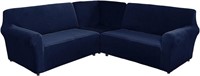 Sectional Corner Sofa Covers 5 Seater L-Shaped Vel
