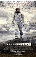 Autograph Interstellar Poster