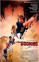 Autograph Goonies Poster