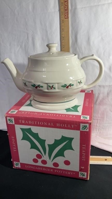 Longaberger Tea Pot