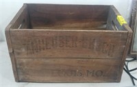 Antique Anheuser bush delivery crate