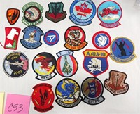 340 - VINTAGE MILITARY PATCHES (C53)