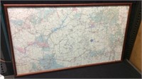 Indian Country Map Frame