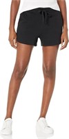 Amazon Essentials Women's Fleece Short, Black,