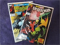 1993 Spider-Man #41, #42 Storm Warning Part 1&2