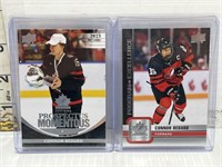 2 2023 Upperdeck Connor Bedard team Canada hockey