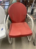 Metal Vintage Lawn Chair some rust