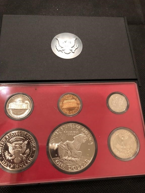 SAN FRANCISCO MINT SILVER PROOF SETS  COIN  CURRENCY STAMPS