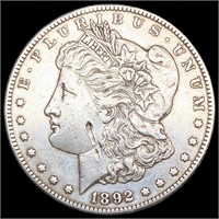 1892-CC Morgan Silver Dollar LIGHTLY CIRCULATED