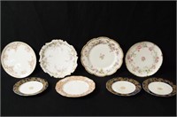 Limoges, H & C Depose' Fine Porcelain plates
