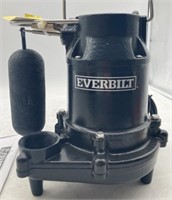 Everbilt Professional Sump Pump Removes Water From