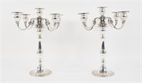 Pr. Gorham Sterling Chantilly-Duchess Candelabra