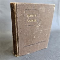 Book -Ivanhoe -Pocket Novel -Hard Cover 1917