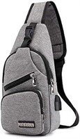 NEW Shoulder Backpack Crossbody W/ USB Charging