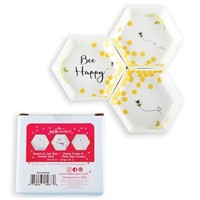 Bee Happy Trinket Dish (Set of 3)