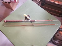 fishing - KINGFISHER bamboo rod & Penn 60 reel