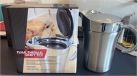 STAINLESS STEEL THERMAL  GRAVY JUG