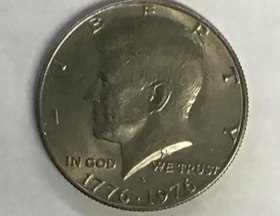 1776-1976 D KENNEDY 50c