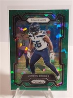 2023 Panini Prizm Green  Ice Jordyn Brooks