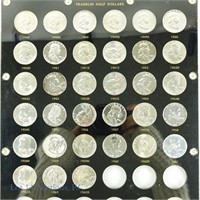Silver Franklin Halves-Full Series w Proofs (33)