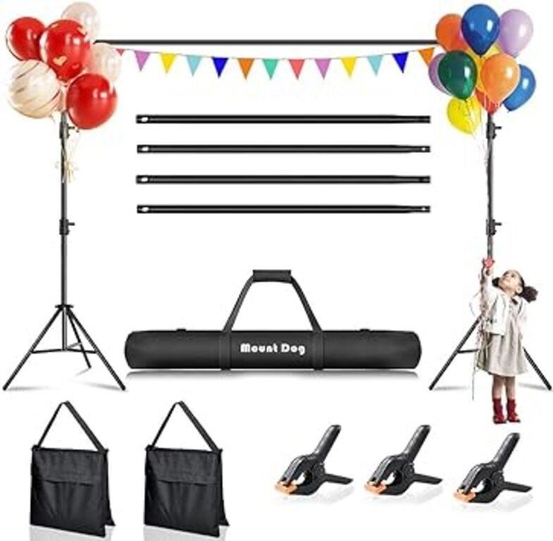 (N) 2M x 3M/6.5ft x 10ft Photo Backdrop Stand Kit