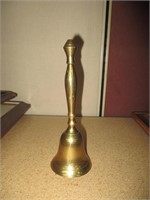 Vintage Brass Metal Hand Bell