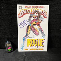 Battlebooks Blue LE Rogue Signed by Bill Tucci