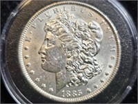 1885 Morgan Dollar