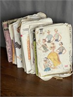 Lot of Vintage Sewing Patterns