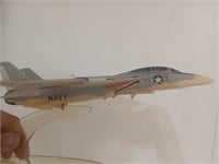 F14 GRUMANN MODEL FIGHTER JET DESK MODEL
