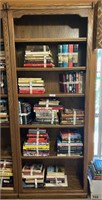 Wood Bookcase with adjustable shelves