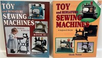 2 TOY & MINIATURE SEWING MACHINE REFERENCE BOOKS