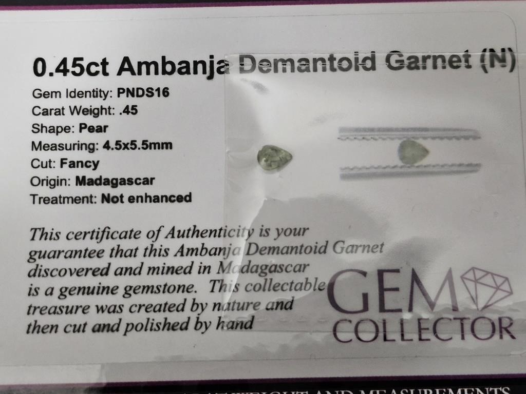 .45ct Ambanja Demantoid Garnet
