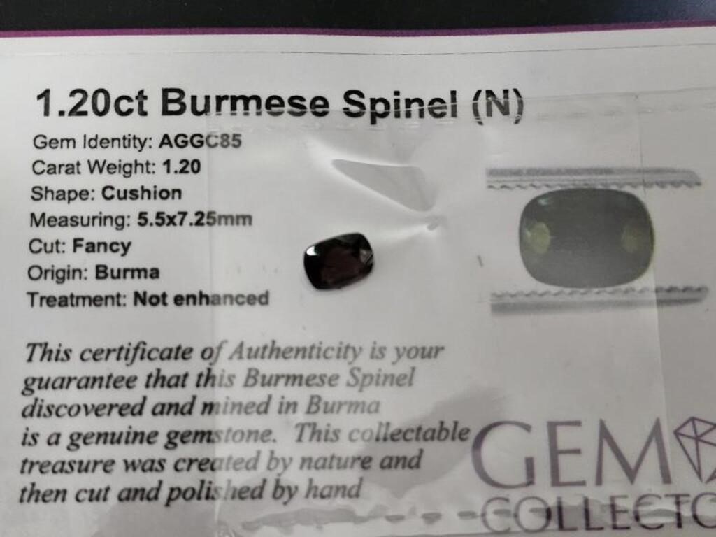 1.20ct Burmese Spinel