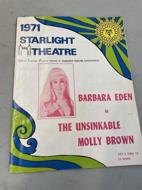 1971 starlight theatre program