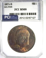 1971-S Silver Ike MS68 LISTS $6500