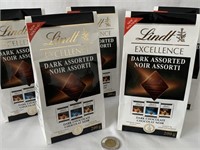 Lindt Excellence chocolat 5 x200 gr. neufs, noir