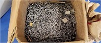Assorted box of nails.