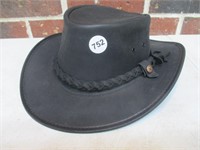 Leather Steerhide Sz XL Hat